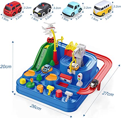Kids Car Adventure Simulation Racing Fun Activity Track