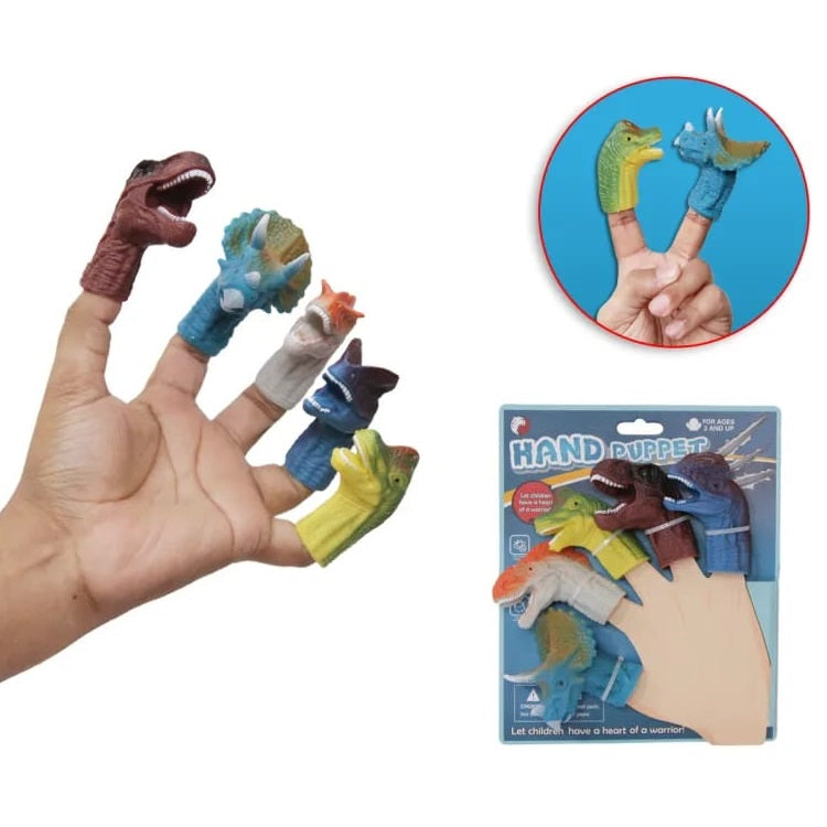 Jurassic World Finger Puppets Pack of 5