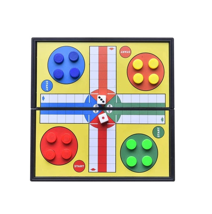 Portable Travel Magnetic Pocket Ludo Game