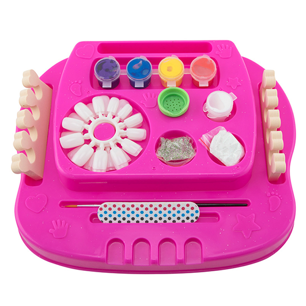 Fashion Girls Nail Saloon Set With Nail Polish Kit