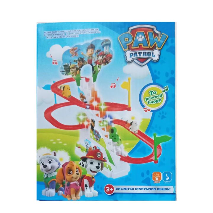 Paw Patrol Electric Climbing Stairs Track Set Toy