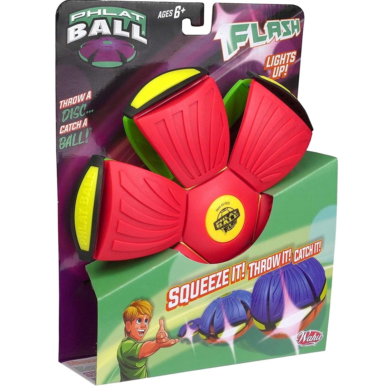 Multicolor Flying UFO Phlat Disc Ball