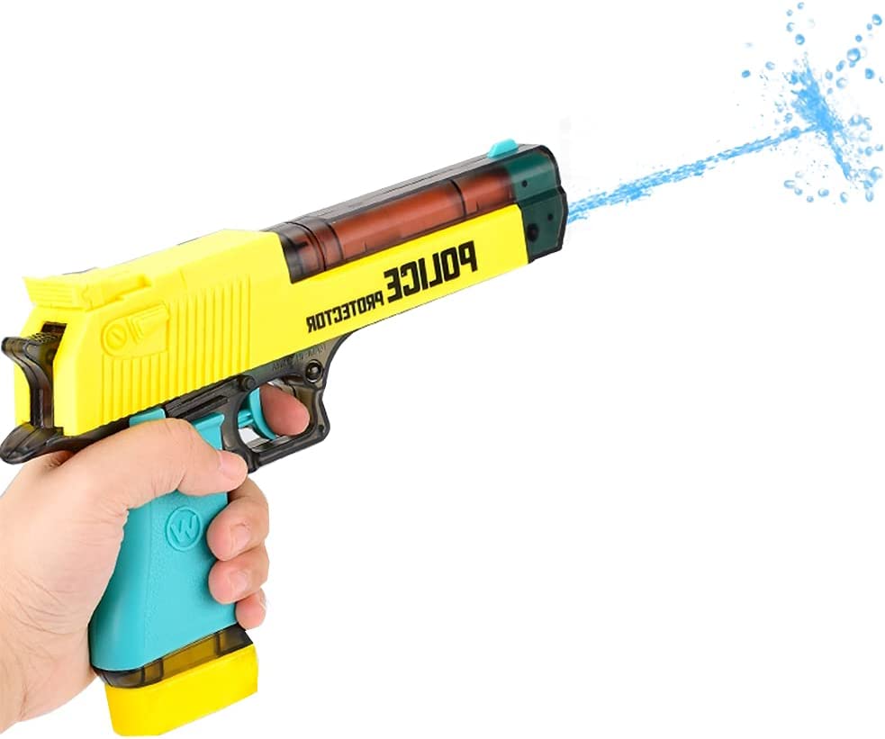 Kids 2in1 Soldier Police Foam Bullet & Water Fun Gun