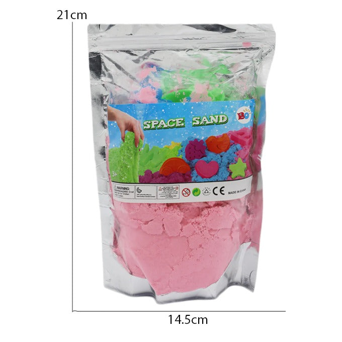 Pack Of Multicolor Kinetic Playing Sand-500 gm