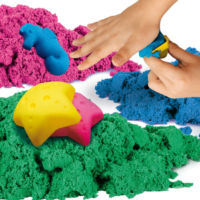 Pack Of Multicolor Kinetic Playing Sand-500 gm