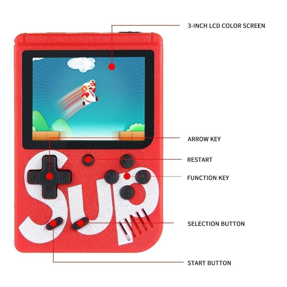 400in1 SUP Retro Portable Handheld Game Console