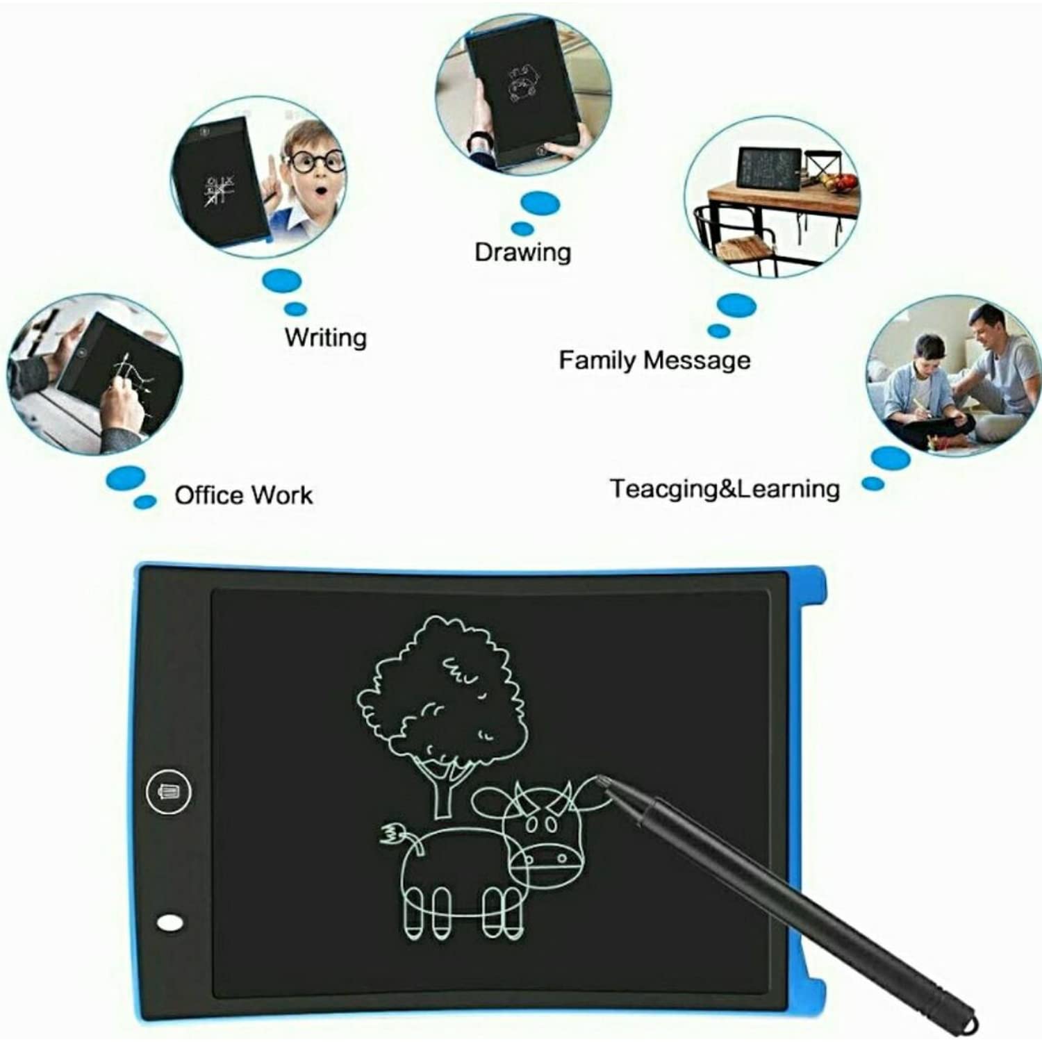 Lcd Electronic Writing & Drawing Tablet 12 Inch