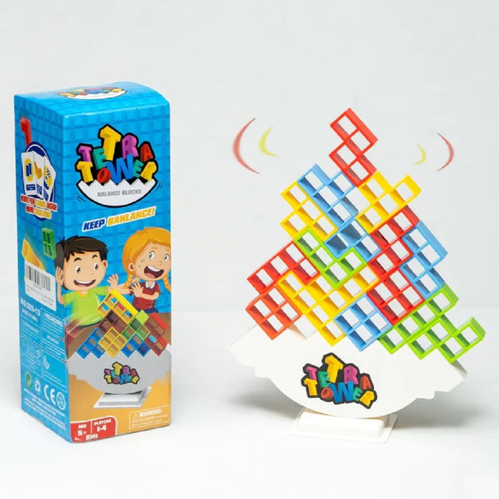 Tetra Tower Balance Stacking Fun Game