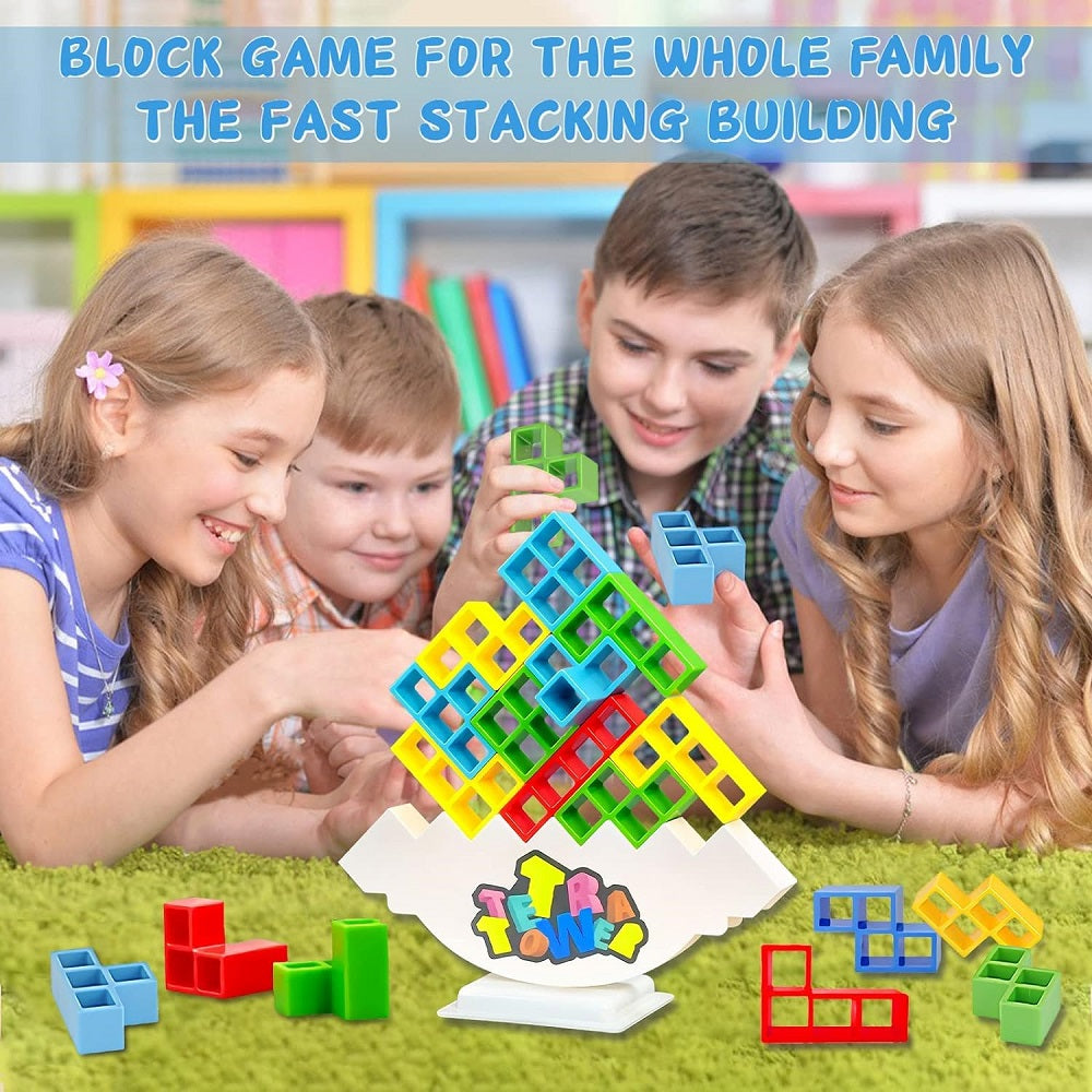 Tetra Tower Balance Stacking Fun Game